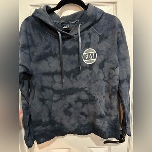 Roxy Navy and Gray Hoodie
